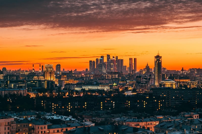 Modern city